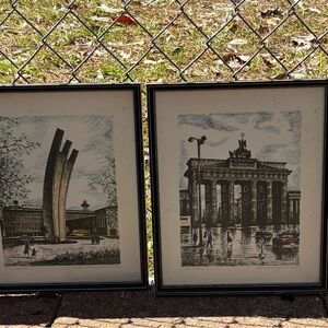 E. Kirschstein German Artist Color Prints